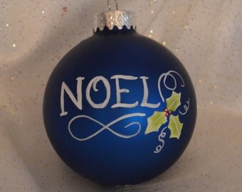 Hand painted Christmas Ball