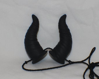 Items similar to Maleficent Horns - Costume Dragon Horns - Sleeping ...