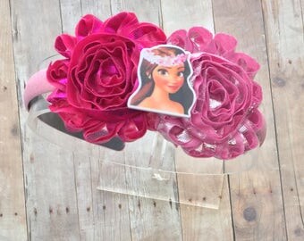 Moana Headband-Moana Bow-Disney Princess Moana Bow-Moana Birthday-Moana-Moana Bow-Moana Headband-Moana Party-Disney Vacation