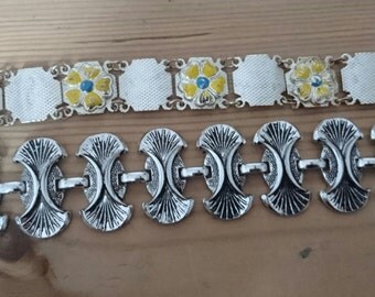 Two vintage bracelets