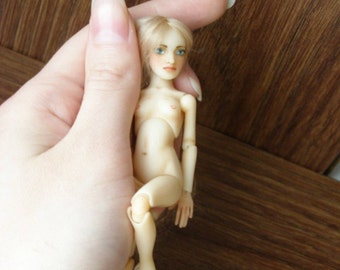 Artist miniature BJD teen doll polymer clay Elena Belushkina 1/12 hand sculpted