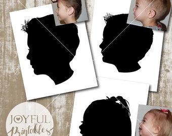 Custom silhouette made from YOUR photo