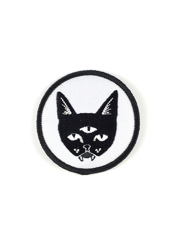 THREE EYED CAT patch