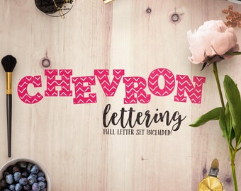 Chevron Letters svg, Chevron Alphabet svg, Chevron Font svg, Alphabet svg, Chevron svg, eps, dxf, png Cut Files for Silhouette for Cricut