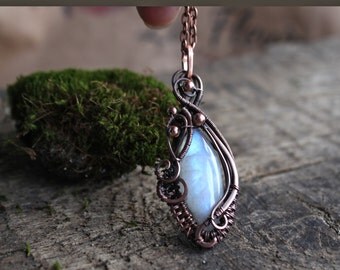 Moonstone Pendant | Etsy