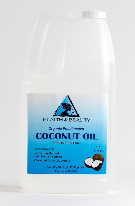 7 Lb 1 gal COCONUT OIL FRACTIONATED Organic Carrier Ultra