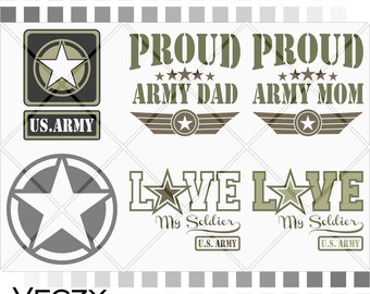 Download Us army svg | Etsy