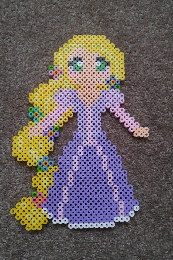 Rapunzel from Disney's Tangled Perler Bead