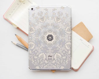 Mandala iPad Pro 9.7 Case iPad Pro Clear Case iPad Mini 4 Case iPad Mini 3 Henna Case iPad Holder Air 2 Cover iPad Pro 12.9 Case Hard PI_018