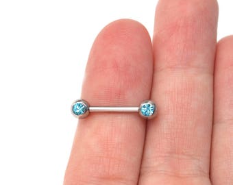 0 gauge nipple piercing