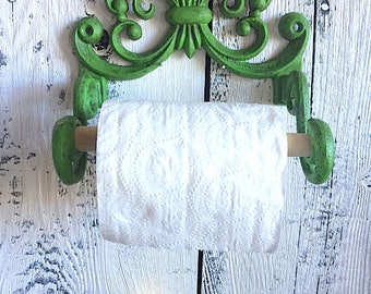 Cast Iron Toilet Paper Holder