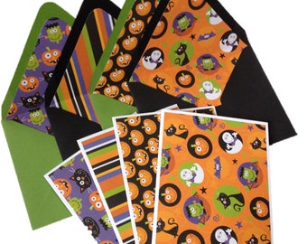 Halloween note cards | Etsy