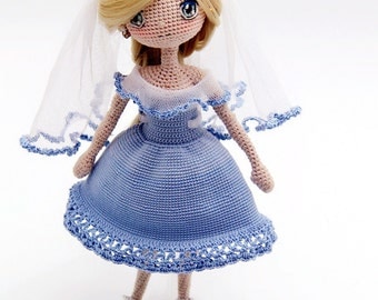 Crochet Doll Pattern - Hathaway 海瑟薇 The Ocean Star