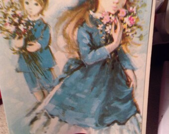 Vintage Gordon Fraser engagement card unused+env