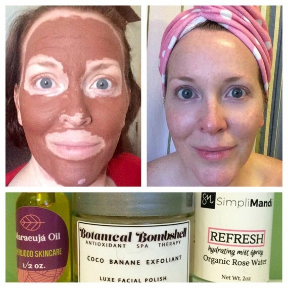 SabbysPlace32 Rose Clay Face Mask French Green Clay Rose Kaolin Clay