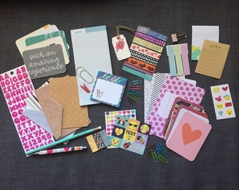 Grab Bag: Planner Goodies, Stationary, Project Life Cards, Washi Tape, Target One Spot Items and MORE!