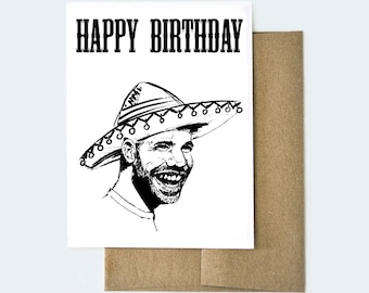 Funny Drake Birthday Card | Drake Card | Funny Birthday Card | Birthday Card | Birthday Card for Him