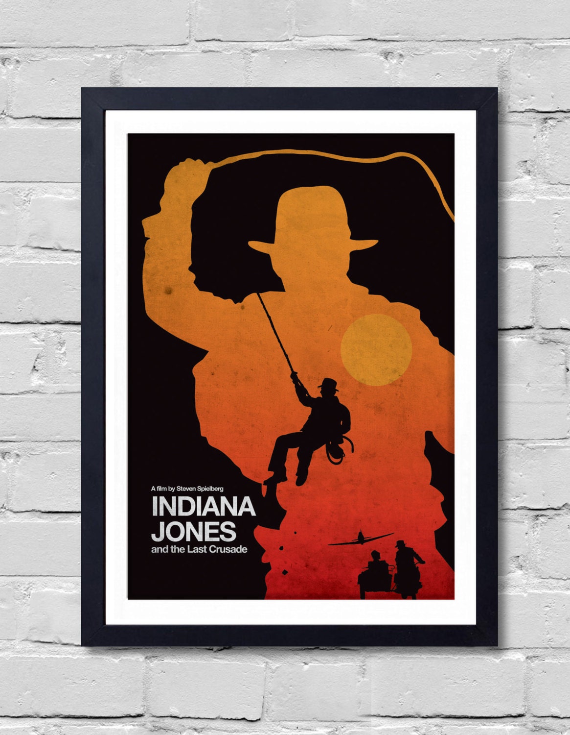 Steven Spielberg Minimalist Movie Indiana Jones and by POSTERSHOT