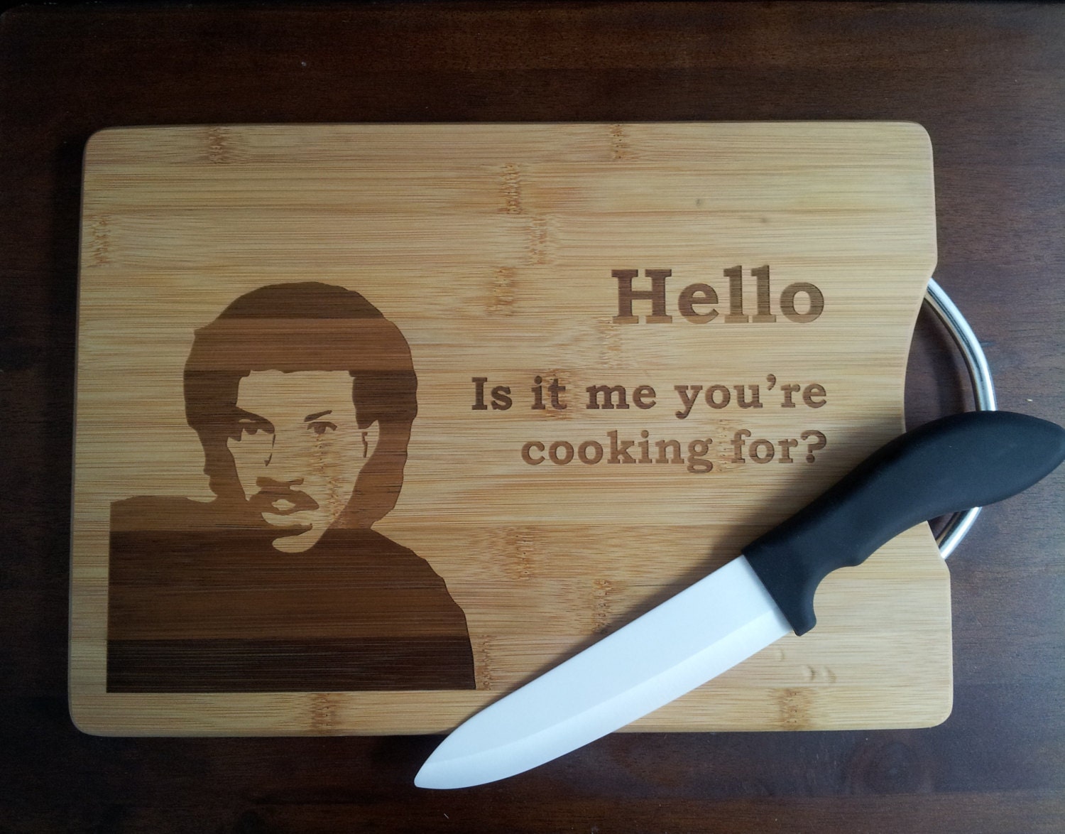 Personalized Bamboo Cutting Board Laser Engraved Cutting