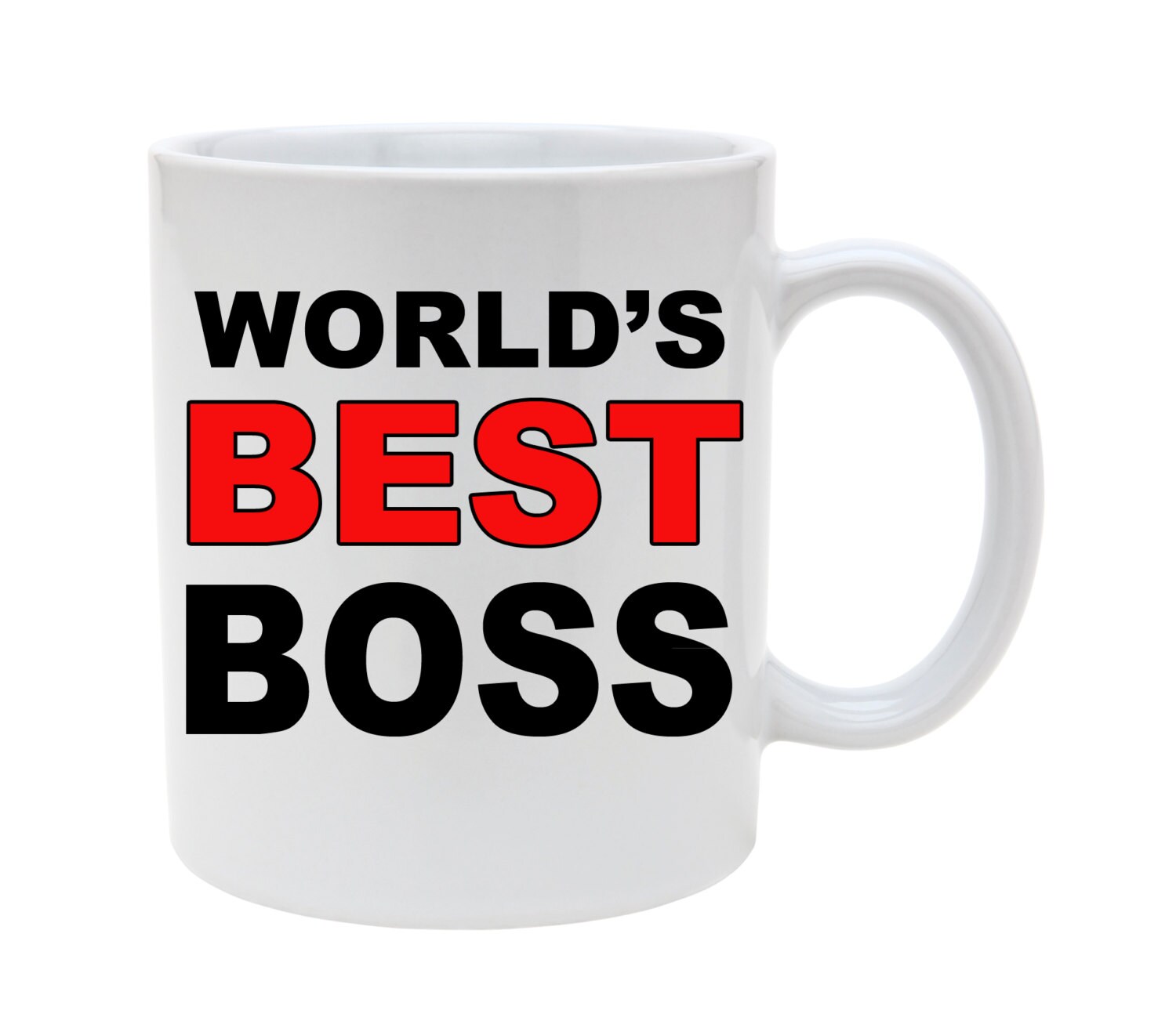 world's best boss mug
