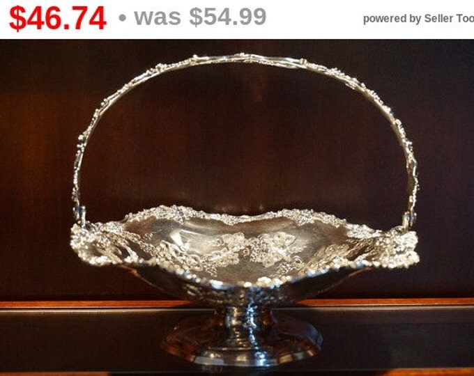 Silver Plate Basket - 1892