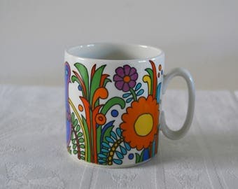 Mug Acapulco villeroy et Boch, vintage, porcelaine, china