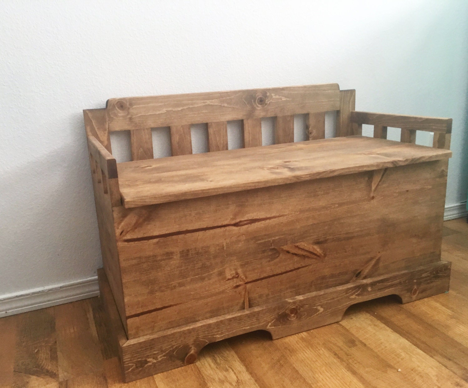 wood toy bench