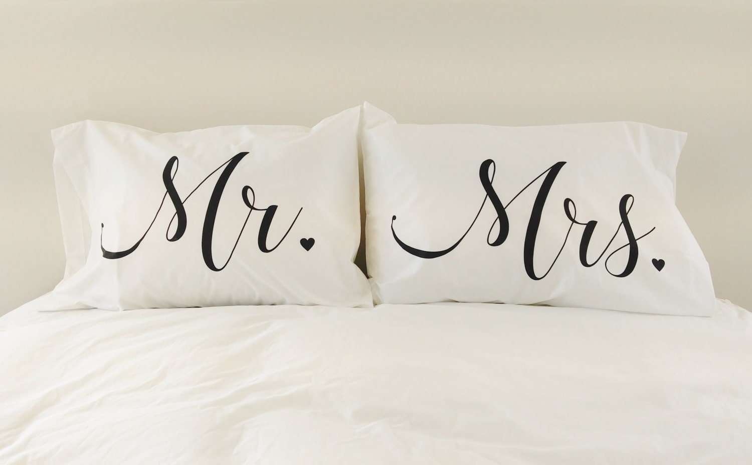 Mr Mrs Pillowcases Couples Pillow Cases Mr Mrs Pillows Unique