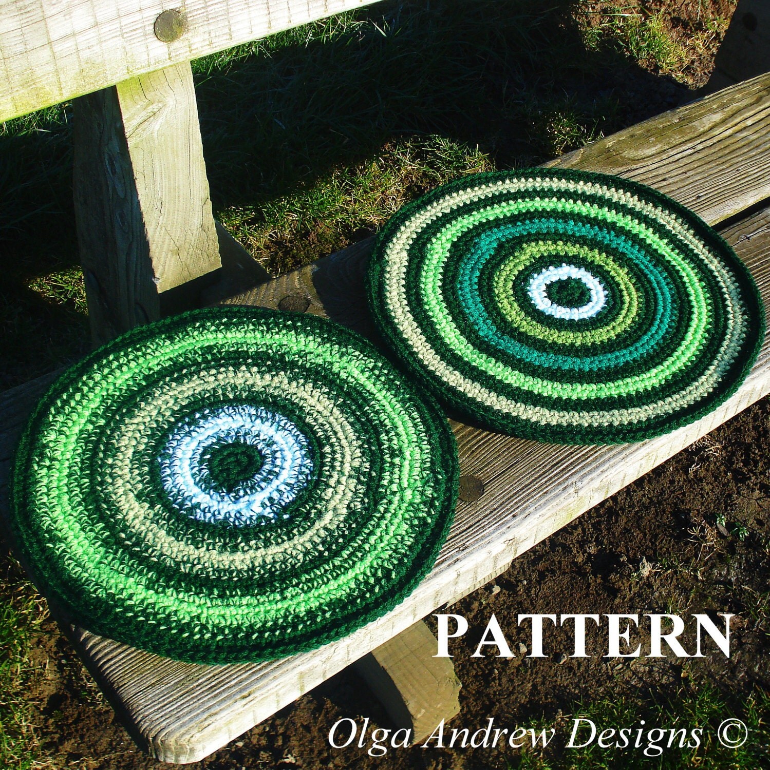 Chair seat cushion crochet pattern crochet cushion crochet