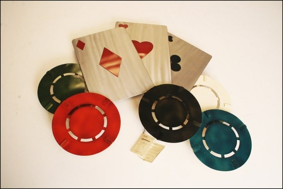 Poker wall art