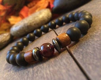 Spiritual Warrior -Men Bracelet, Yoga Jewelry, Tibetan Jewelry, Chakra Bracelets, Mens Jewelry, Yoga bracelet, Buddha Bracelet, fathers day