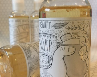 Liquid Castile Soap { Liquid Soap / Natural Soap / Castile Soap / Natural Cleansers }
