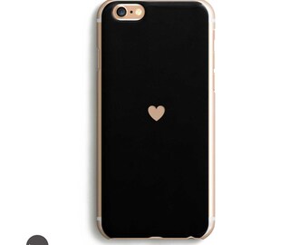 Heart black iphone 6s case, iphone 7 case, iphone 6 plus case protective, iphone se case, iphone 6s plus case, iphone 6s case, iphone 5s