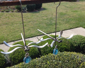 2 Hanging Dragonflys
