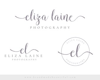 Premade Logo for Photographers, Photography Logos and Watermarks, Photography Logo Branding Kit,Photography Branding Template