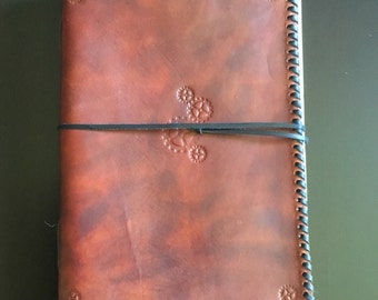 A5 Leather Journal: Engineer Design