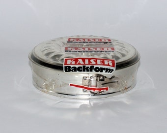 Vintage W. Germany Original Kaiser 10” Backform Springform Pan