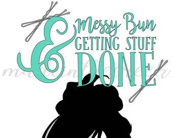 48+ Messy Bun Hairstyle Clipart, Great Ideas!