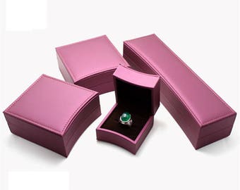 Rose Jewelry Box/Gift Boxes/ Ring Package Boxes/Jewelry Accessories /4 Sizes 060