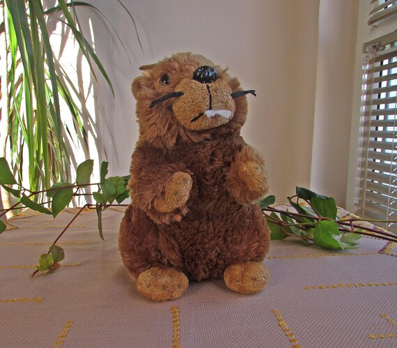 beaver cuddly toy