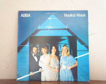 1979 ABBA Voulez-Vous LP Vinyl Record 1970s