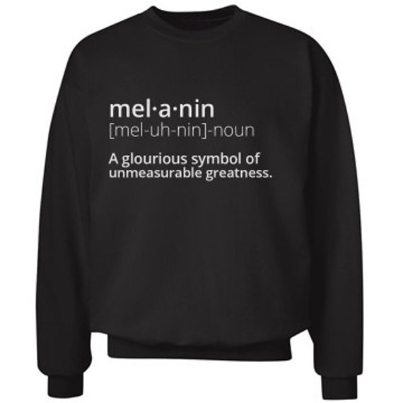 melanin definition shirt