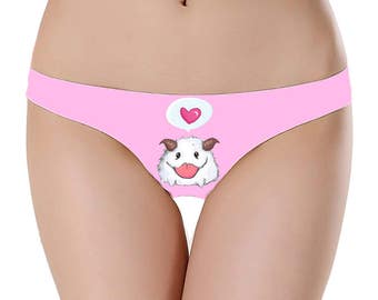 Poro League Of Legends Underwear Inspired Design - LOL Thong - RIOT Teen Geeky Fluffy Animal - Poro Clothing - League Of Legends Clothing