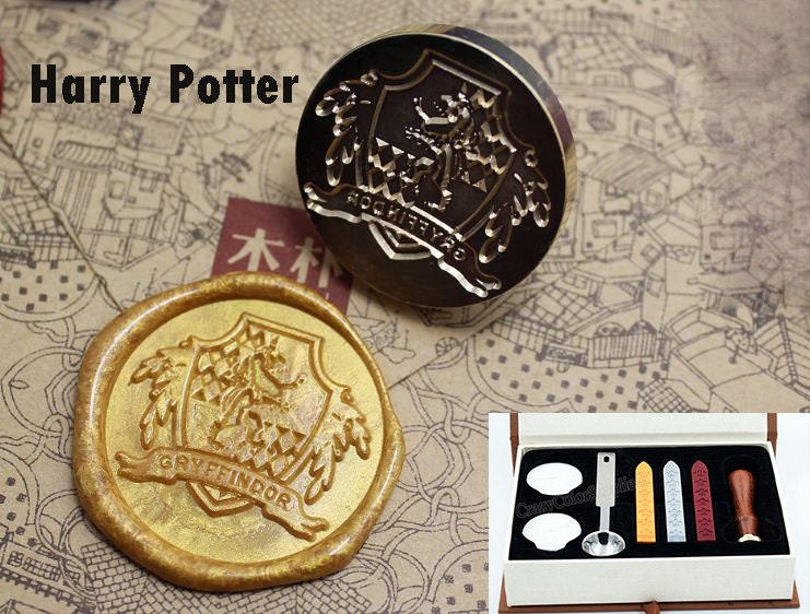 Harry Potter Wax Seal Stamp Kit-Sealing Wax Kits-Custom Wax