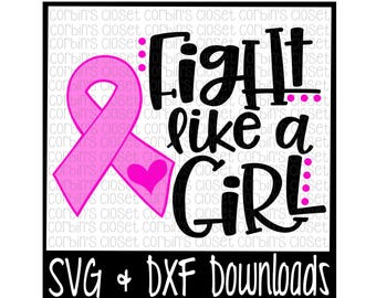 Cancer SVG * Breast Cancer SVG Cut File - dxf & SVG Files - Silhouette Cameo, Cricut