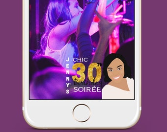 Snapchat Birthday Geofilter | Custom Birthday Design | No Submission to Snapchat | Birthday Geofilter | Snapchat Geofilter | Gift Idea