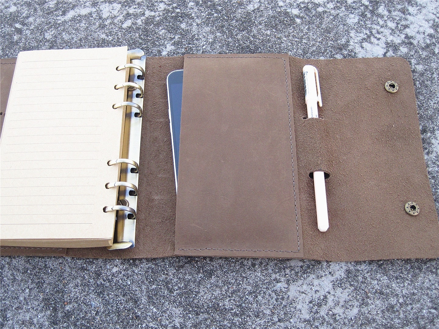 Mens journal Personalized journal leather by LuckGifts on Etsy