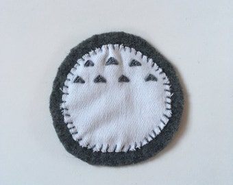 Totoro Handmade Embroidered Patch