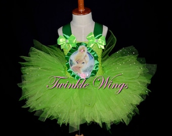 tinkerbell tutu birthday outfits