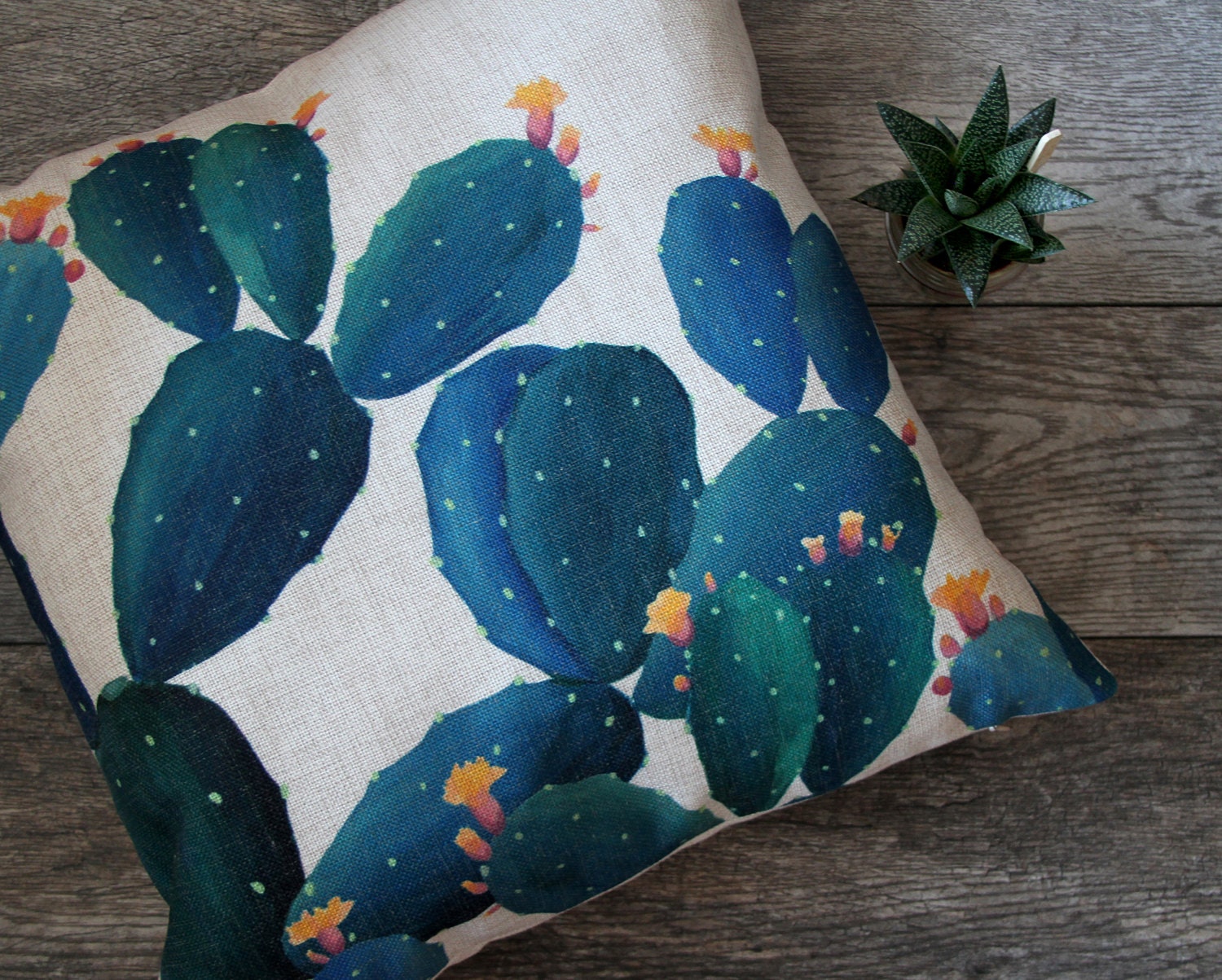 Cactus Pillow Cover Pillow Covers Throw Pillow Cushion